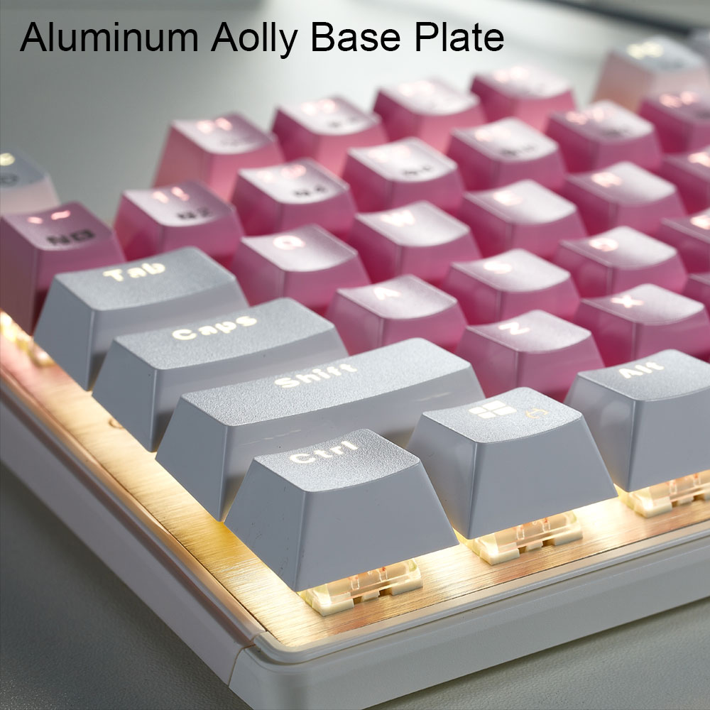 Clavier mécanique HEXGEARS GK7 - Pc Gaming Pink avis et prix
