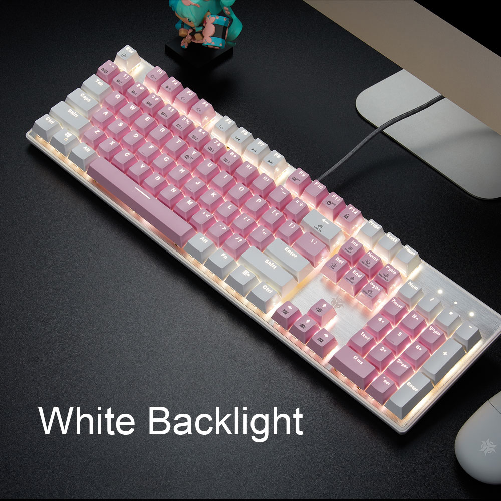 Clavier mécanique HEXGEARS GK7 - Pc Gaming Pink avis et prix