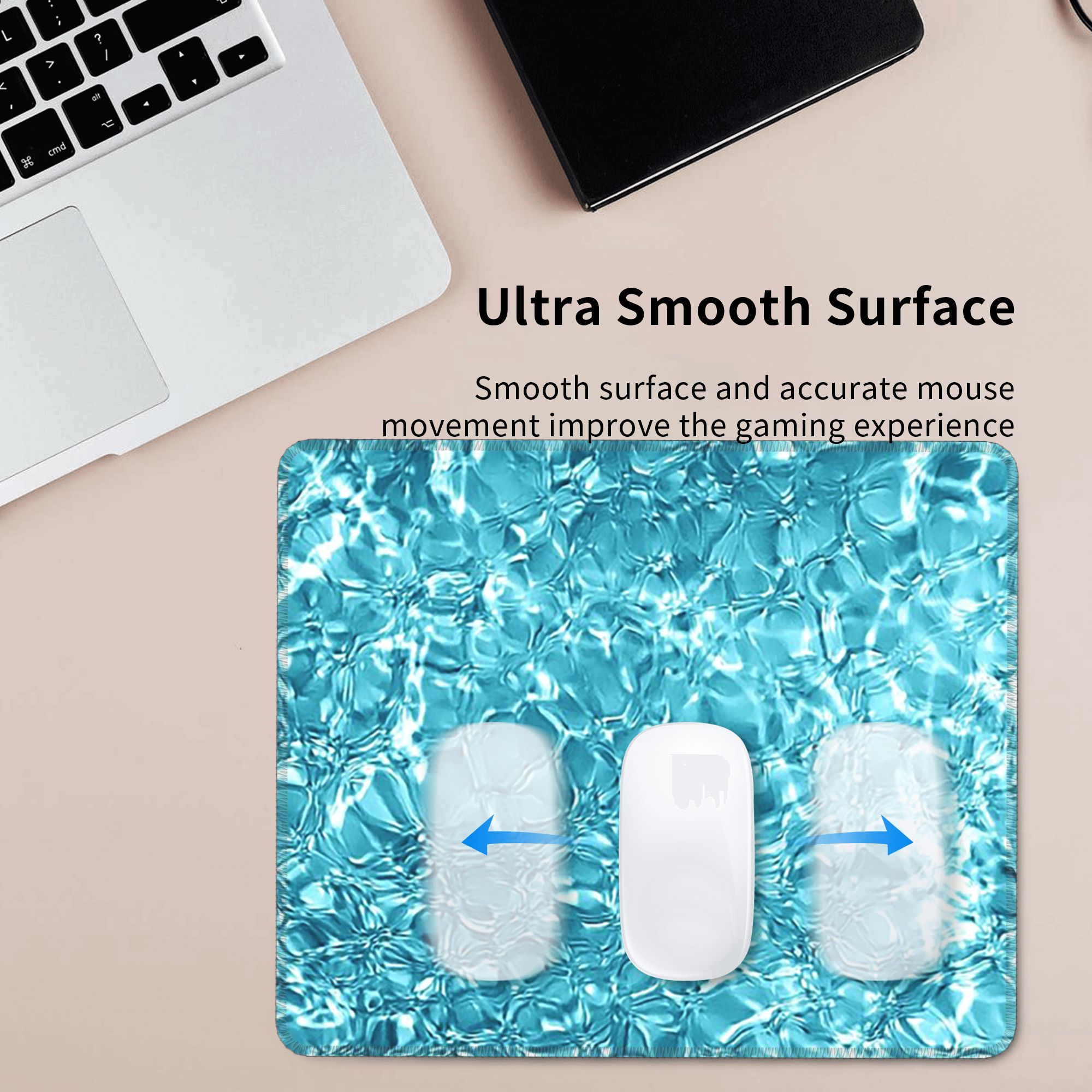 Tapis de souris à motif d'ondu - Pc Gaming Liquid avis et prix