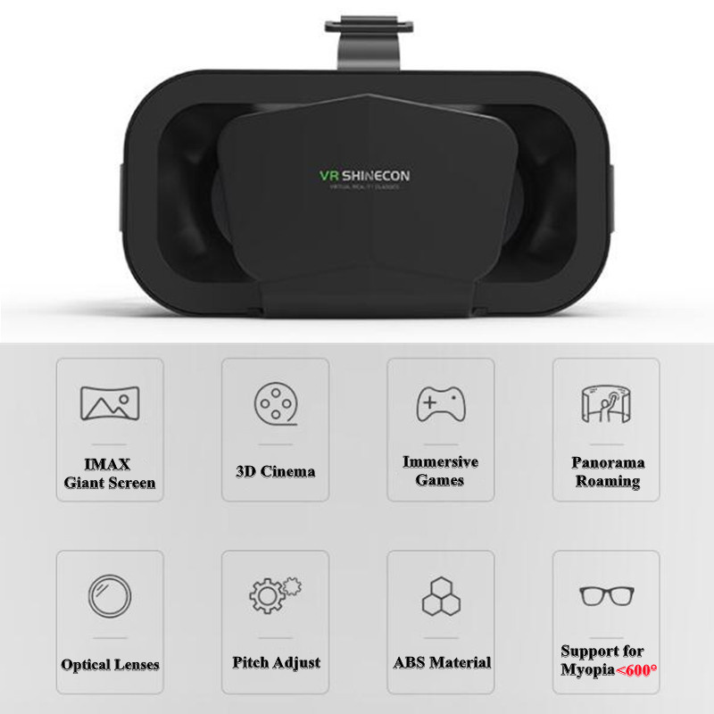 Shinecon Viar 3D VR lunettes d - Vr Headset Pc avis et prix